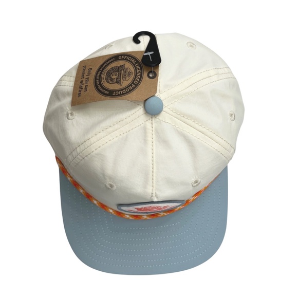 Smokey the Bear Prevent Wildfires Nylon Snapback Hat - Picture 7 of 13